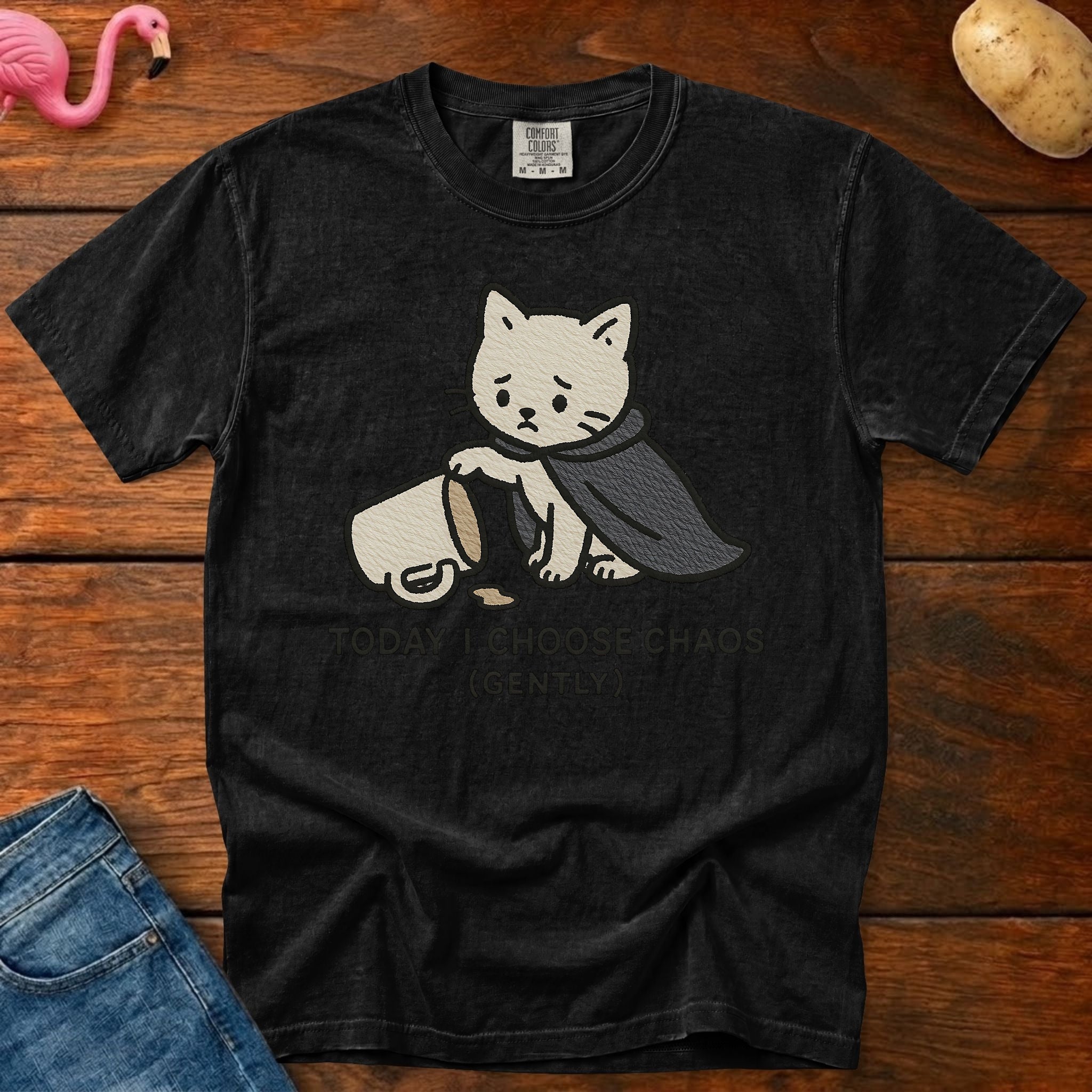 Choose Chaos Heavyweight Vintage Graphic Tee