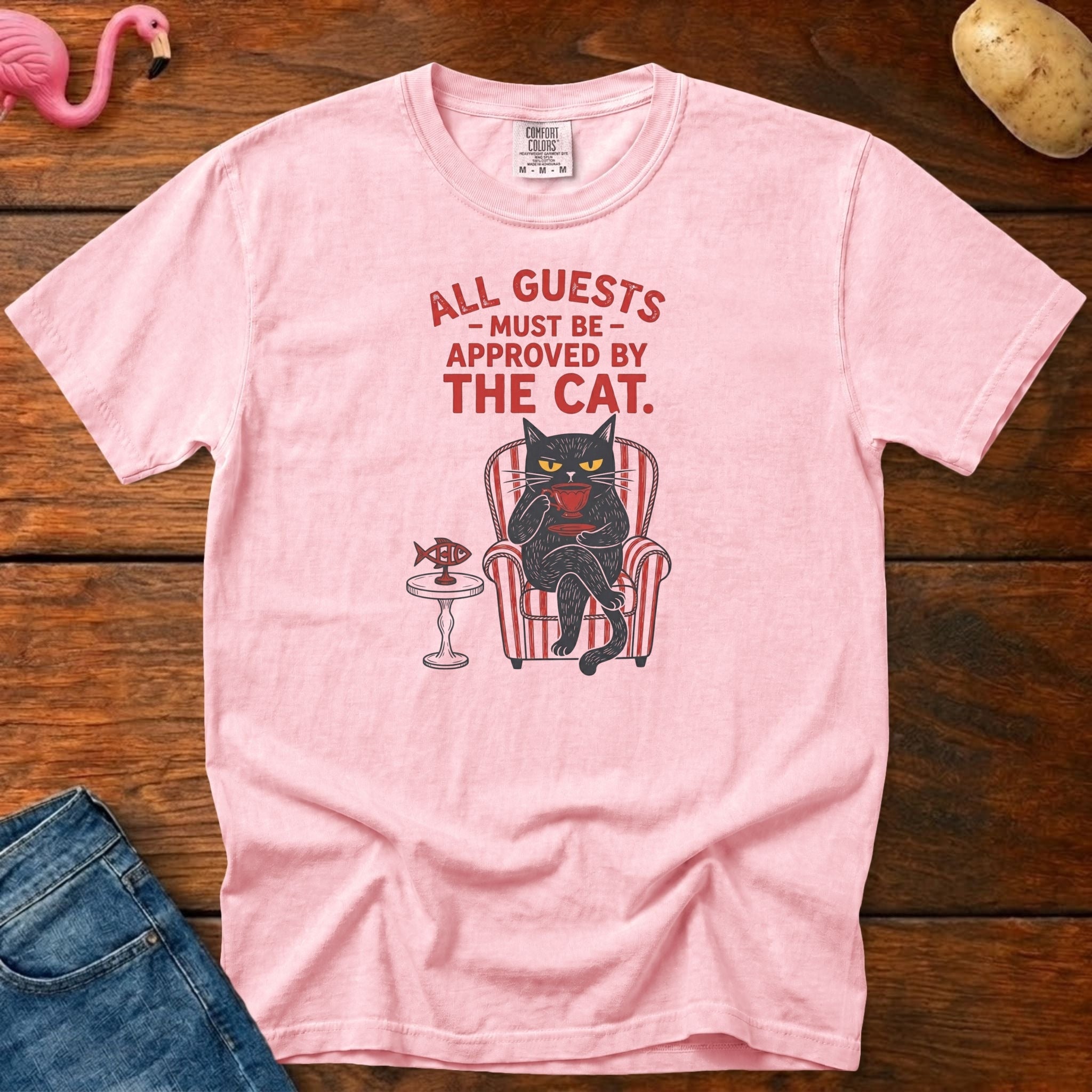 Need Cat Approve Vintage Heavyweight Graphic Tee