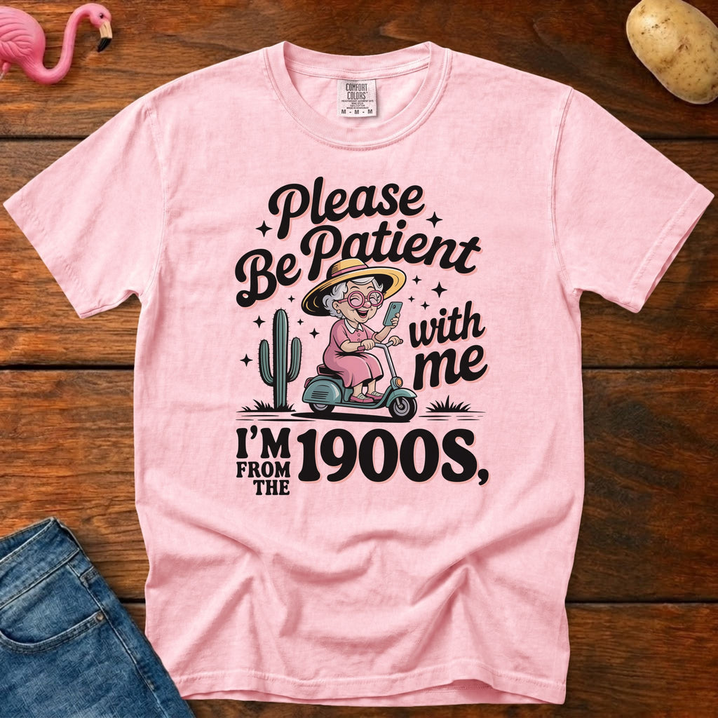 Please Be Patient 1900s Vintage Heavyweight Graphic Tee