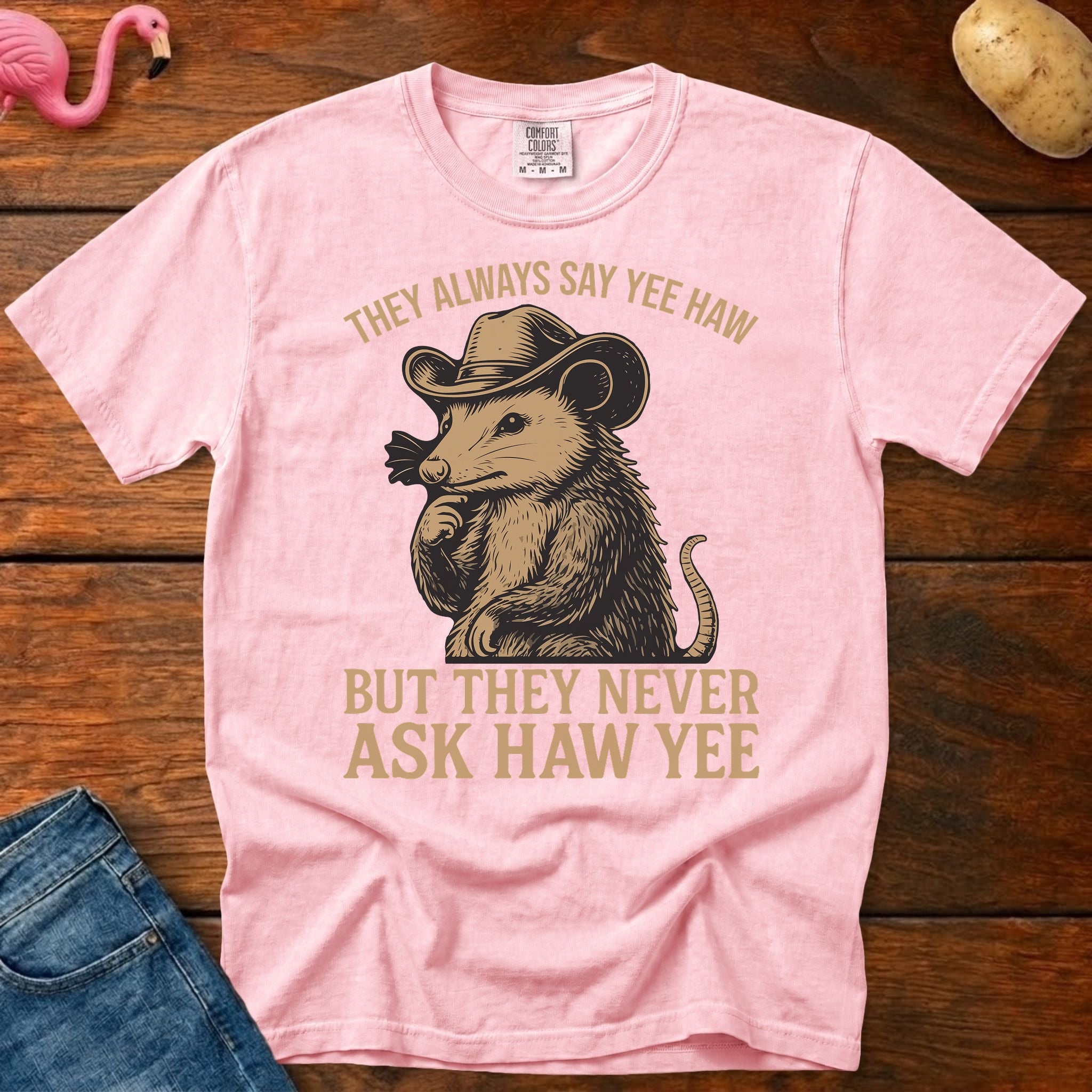 Ask Haw Yee Vintage Heavyweight Graphic Tee