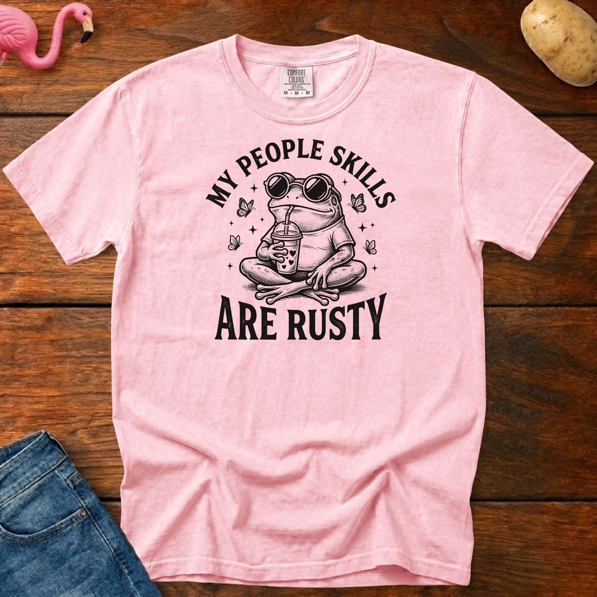 Skills Are Rusty Vintage Heavyweight Graphic Tee