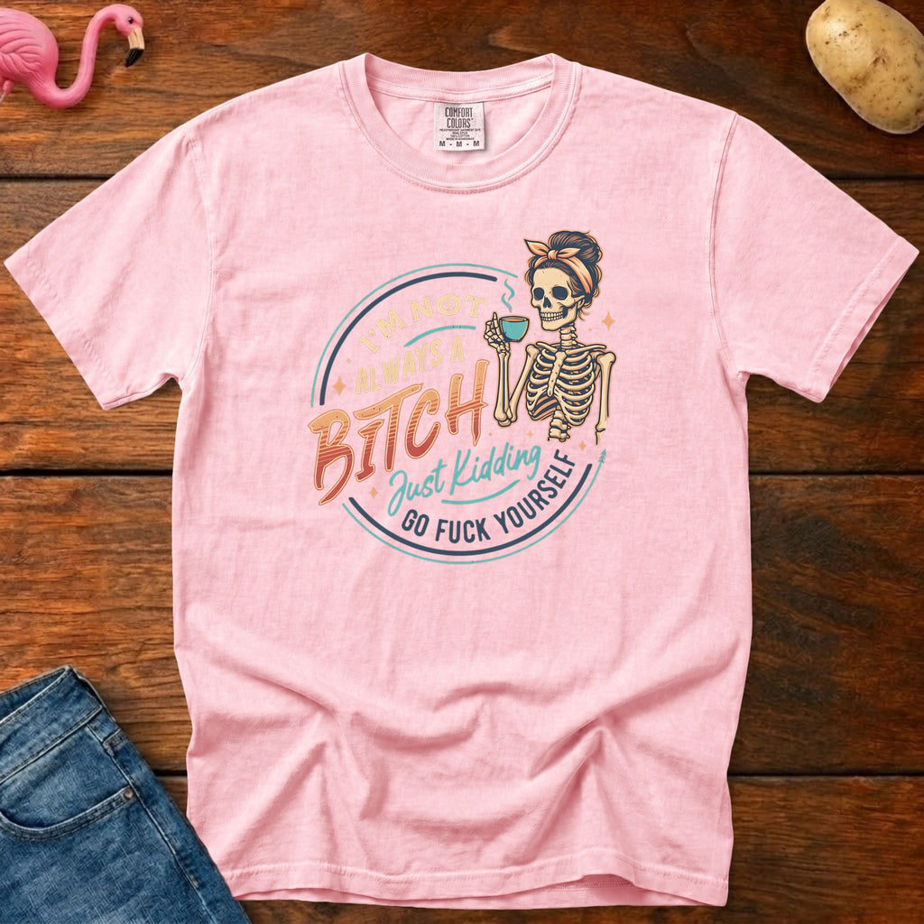 Not Always a Bitch Vintage Heavyweight Graphic Tee
