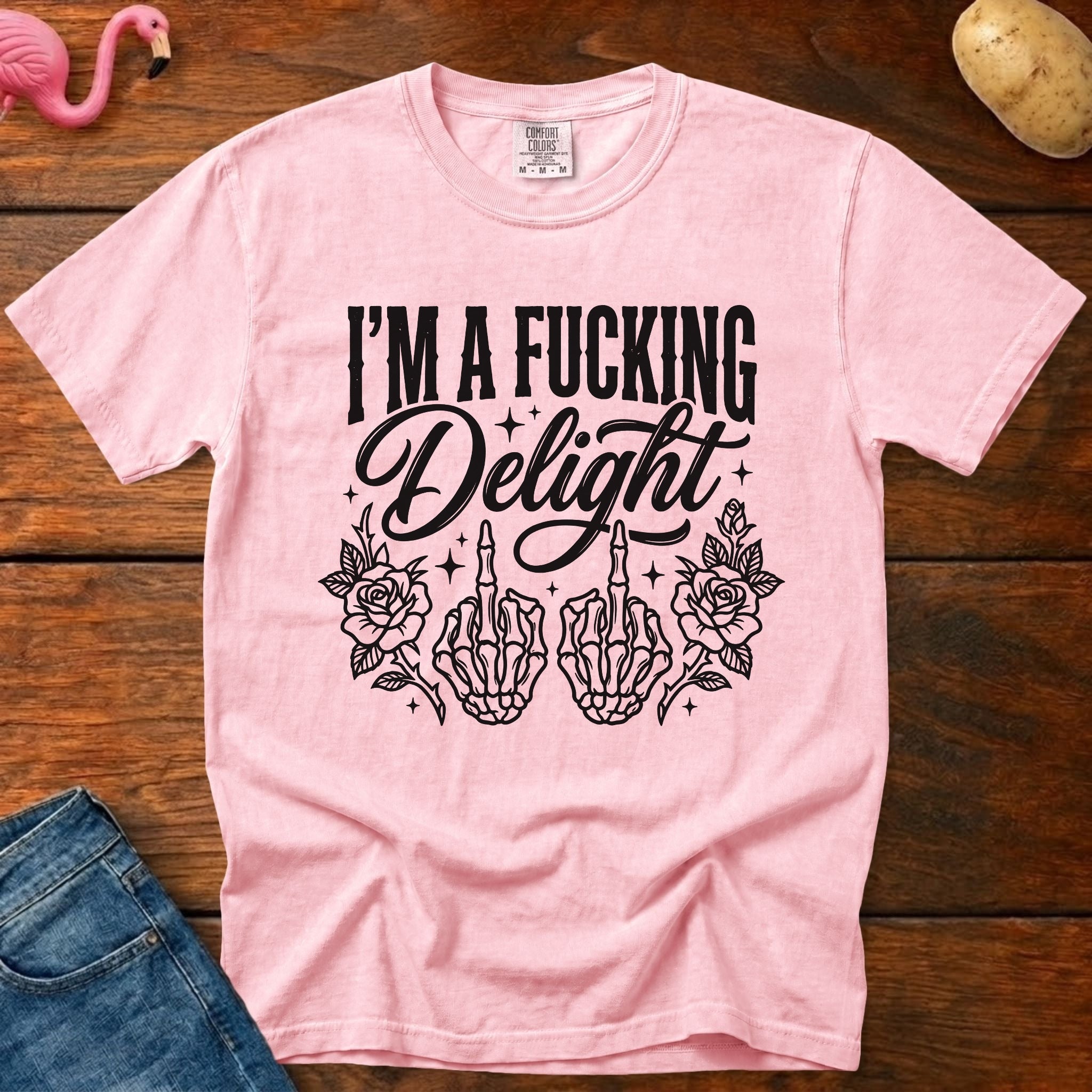 Delight Vintage Heavyweight Graphic Tee