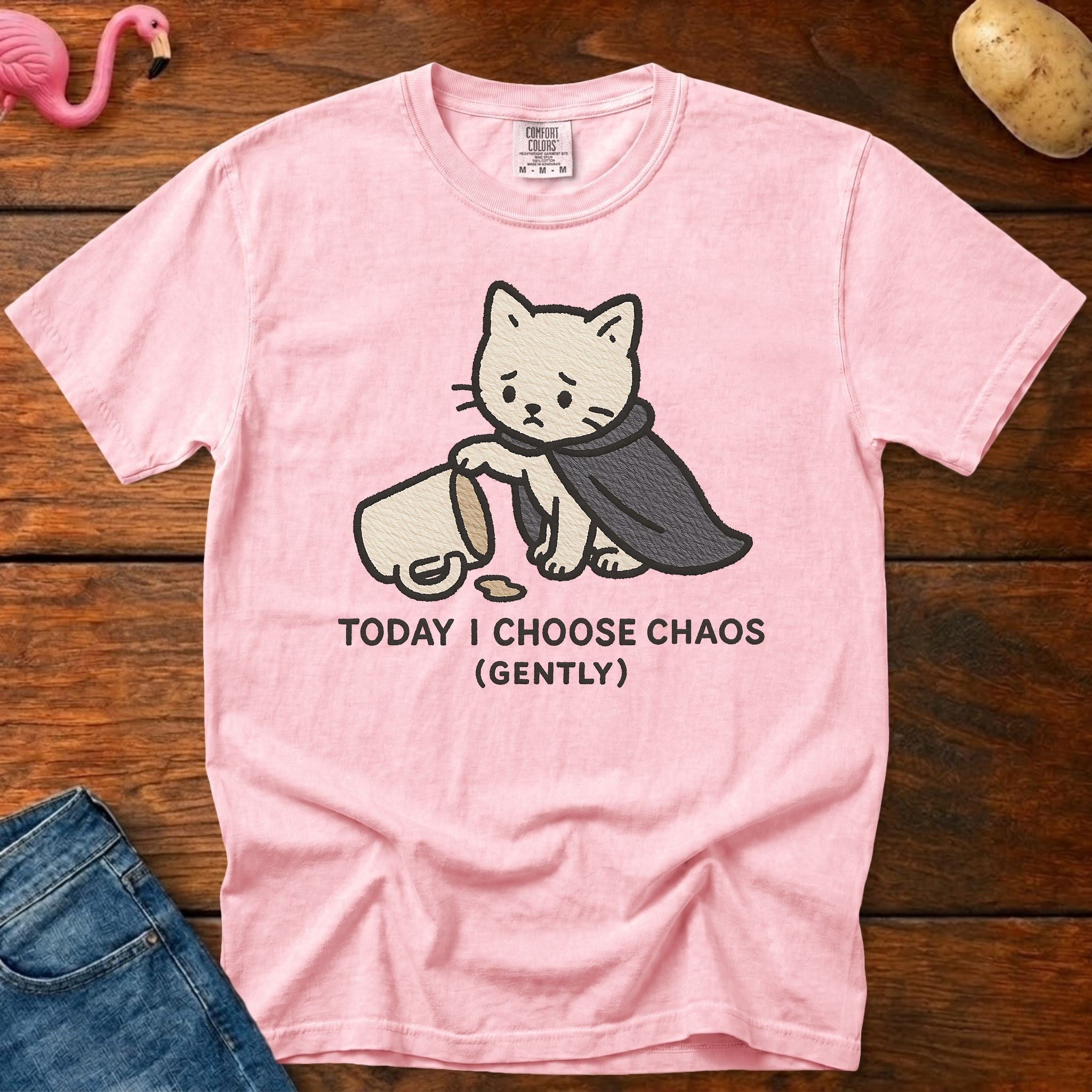 Choose Chaos Heavyweight Vintage Graphic Tee
