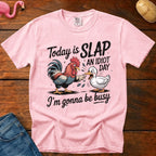 Slap Idiot Day Vintage Heavyweight Graphic Tee