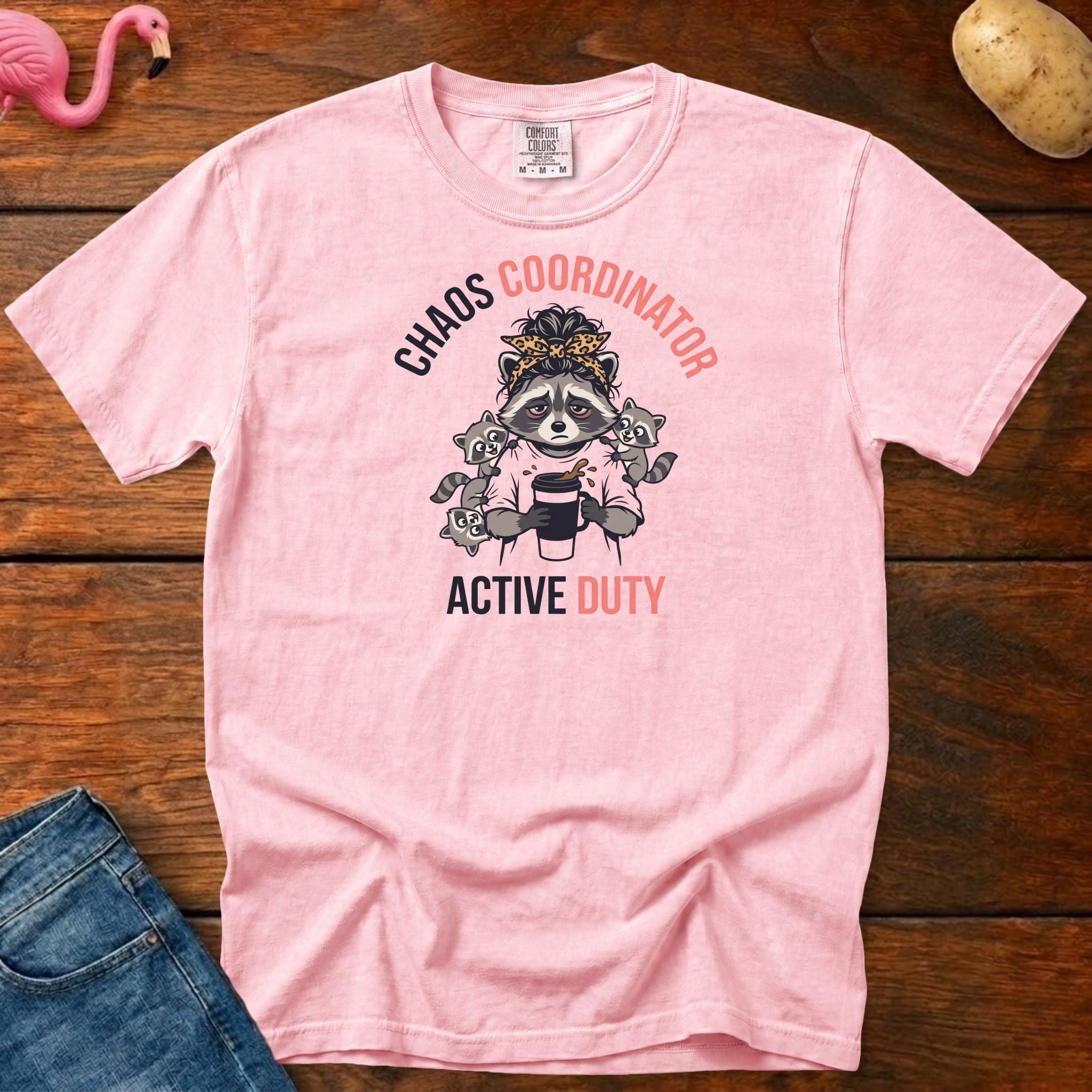 Chaos Cordinator Vintage Heavyweight Graphic Tee