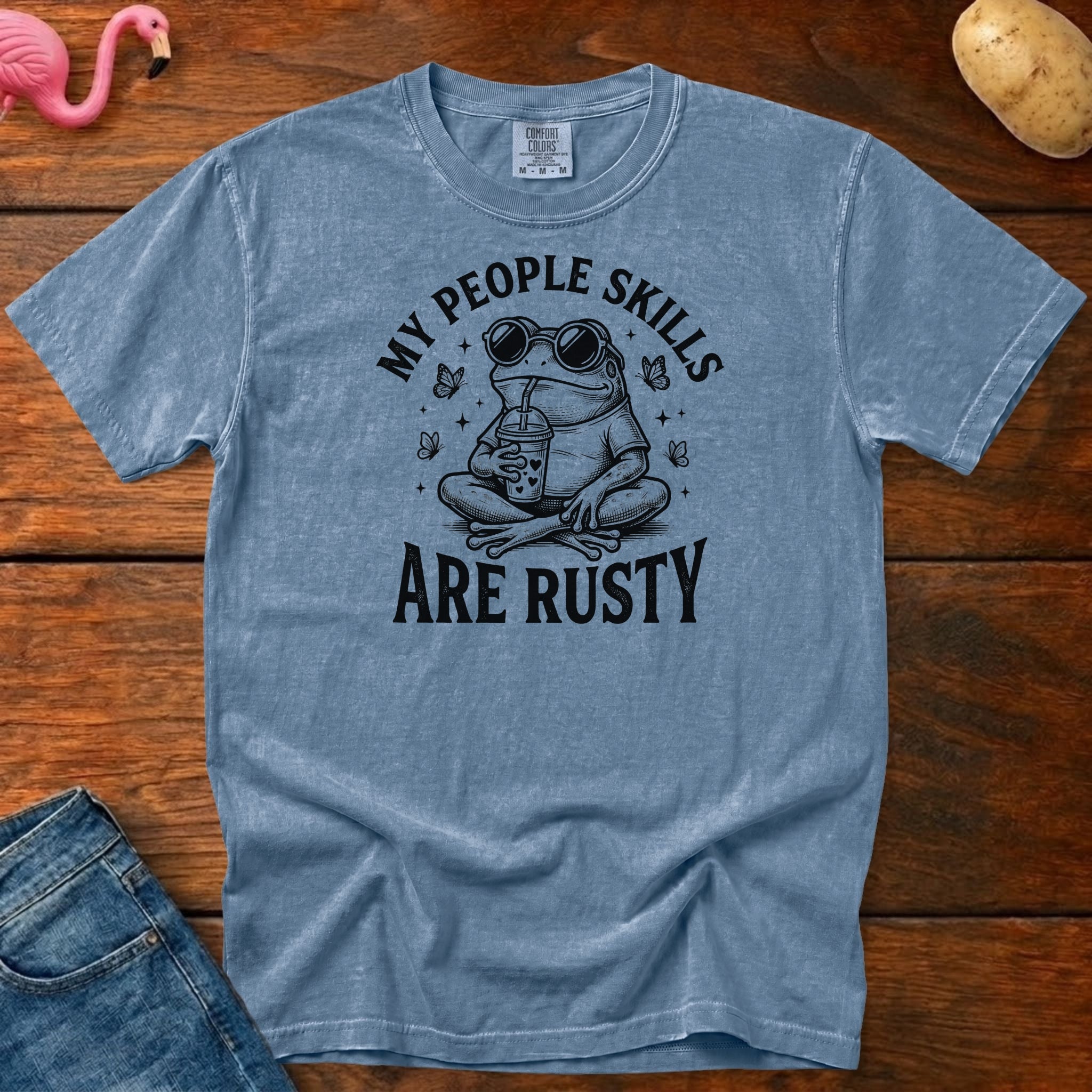 Skills Are Rusty Vintage Heavyweight Graphic Tee