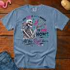 Stay Home Heavyweight Vintage Graphic Tee