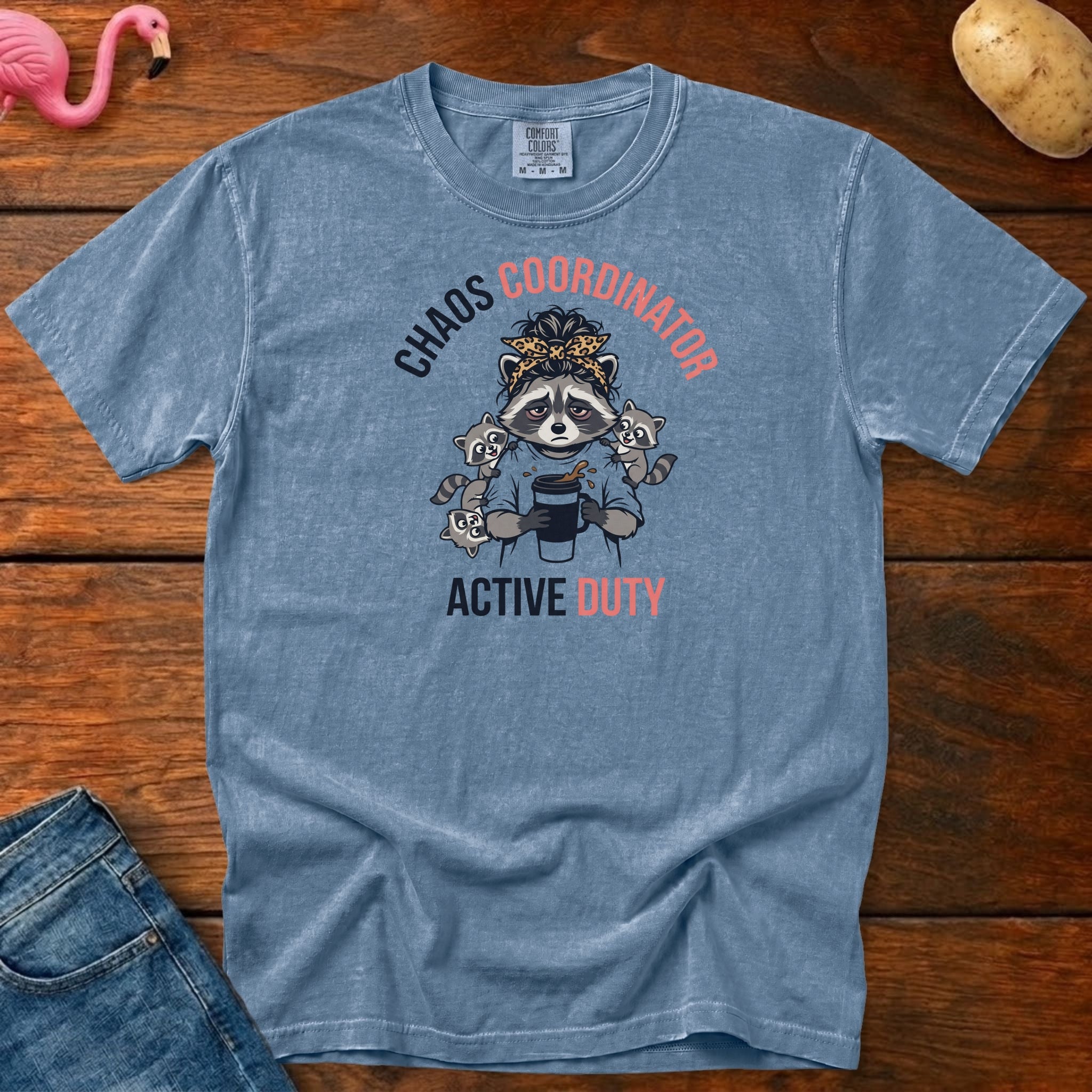 Chaos Cordinator Vintage Heavyweight Graphic Tee