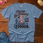 Please Be Patient 1900s Vintage Heavyweight Graphic Tee