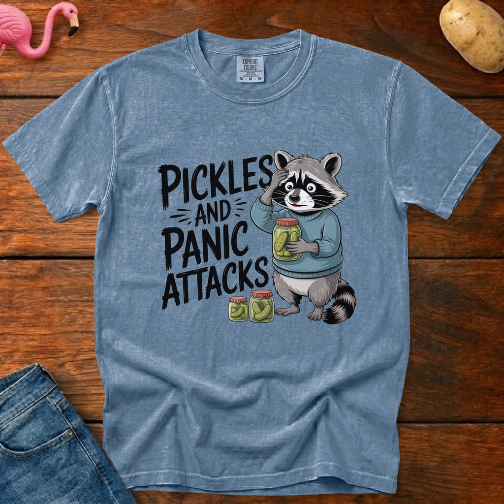 Pickles And Panic Attacks Vintage Heavyweight Graphic Tee