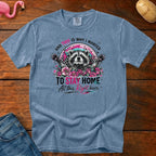 Stay Home Heavyweight Vintage Graphic Tee