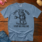 Weird Stuff or Die Vintage Heavyweight Graphic Tee