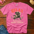 Nothing is Under Control Vintage Heavyweight Graphic Tee