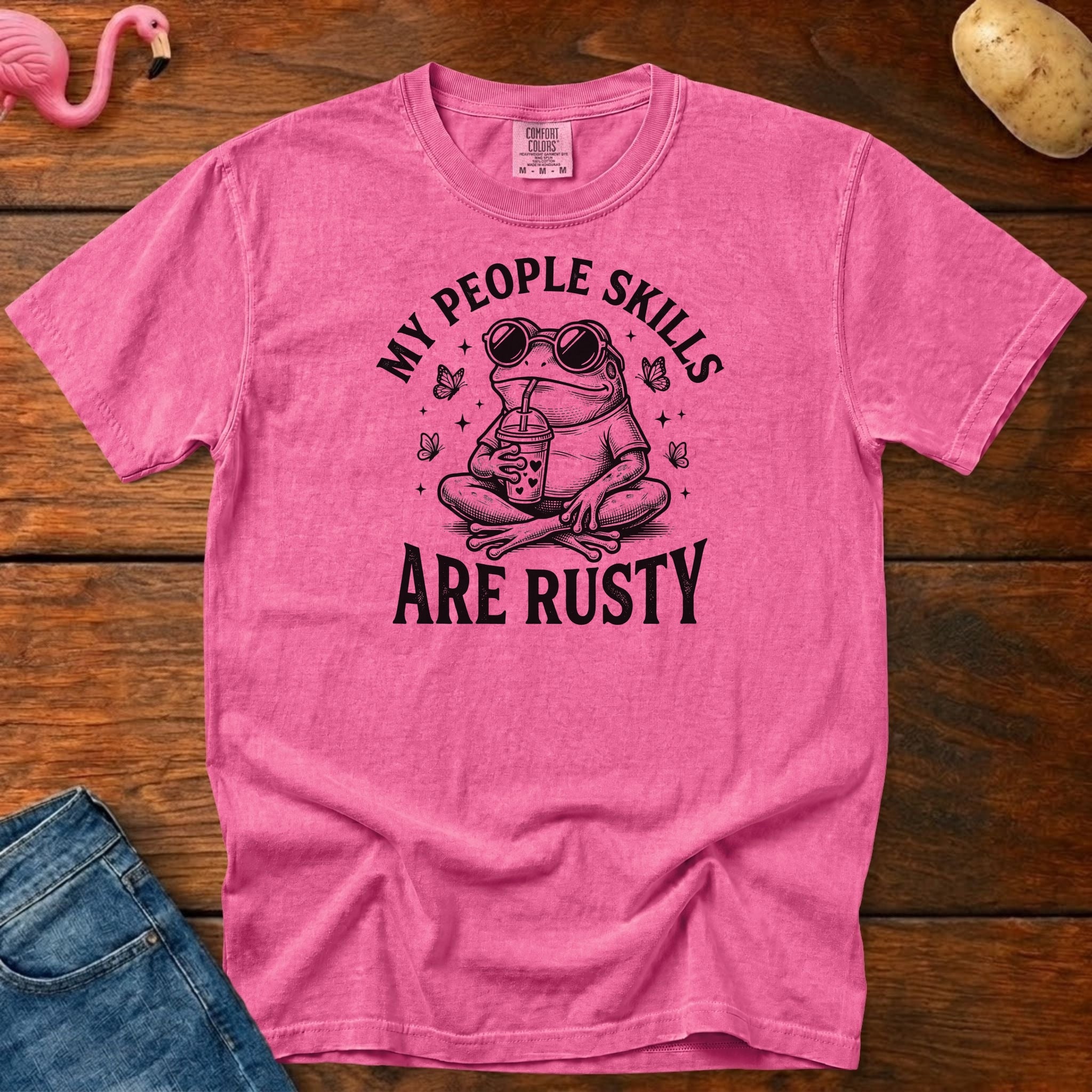 Skills Are Rusty Vintage Heavyweight Graphic Tee