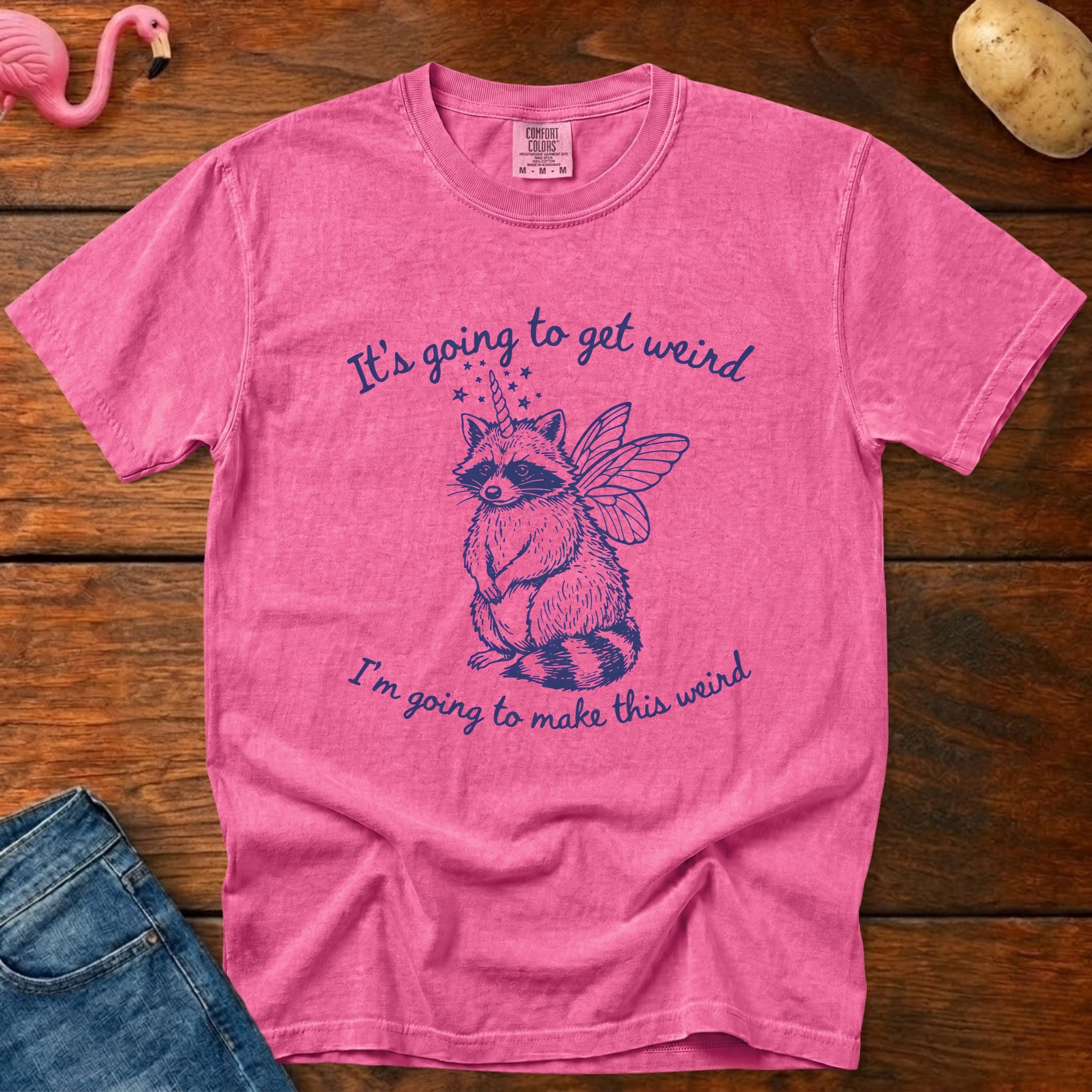 Weird Vintage Heavyweight Graphic Tee