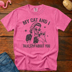 My Cat Vintage Heavyweight Graphic Tee