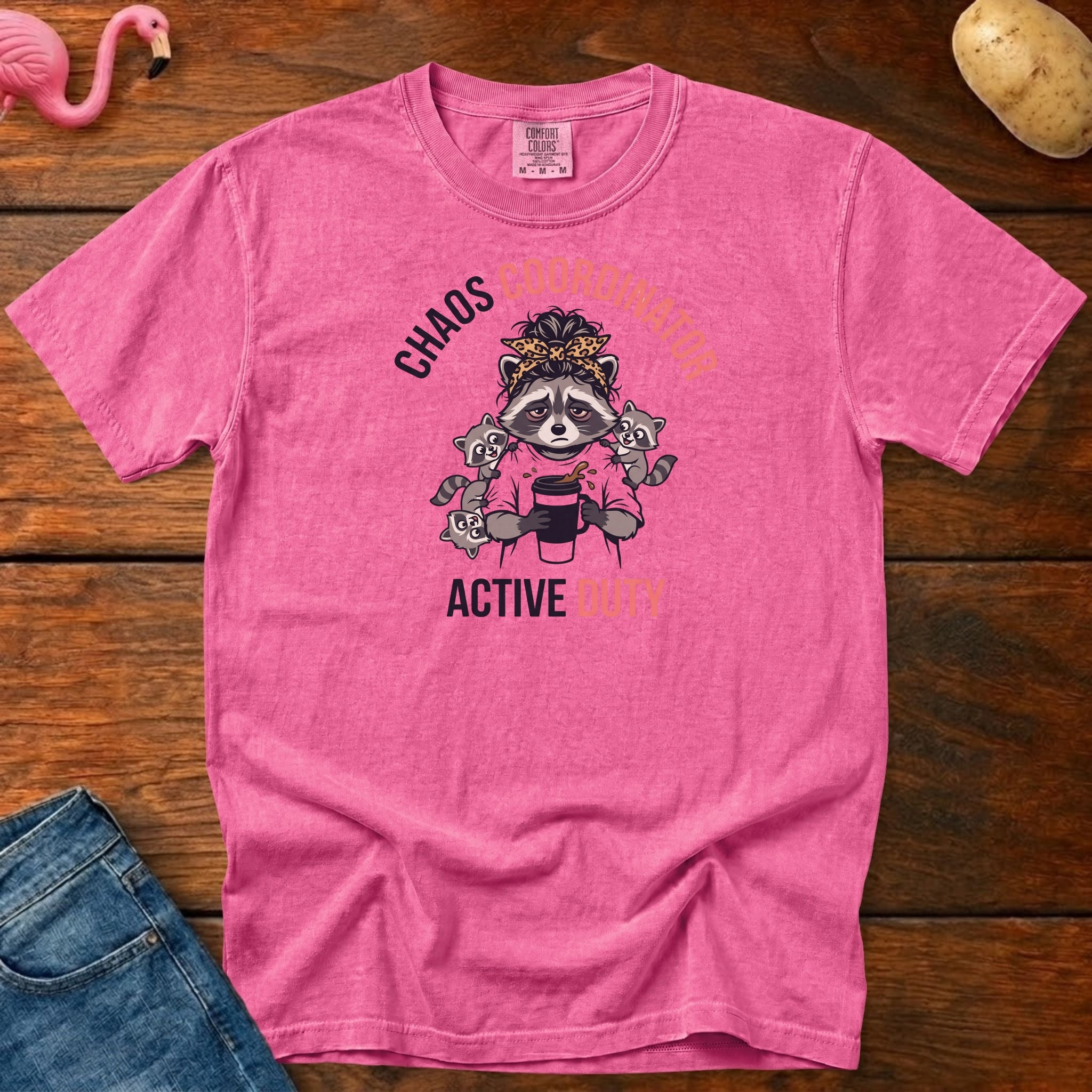 Chaos Cordinator Vintage Heavyweight Graphic Tee