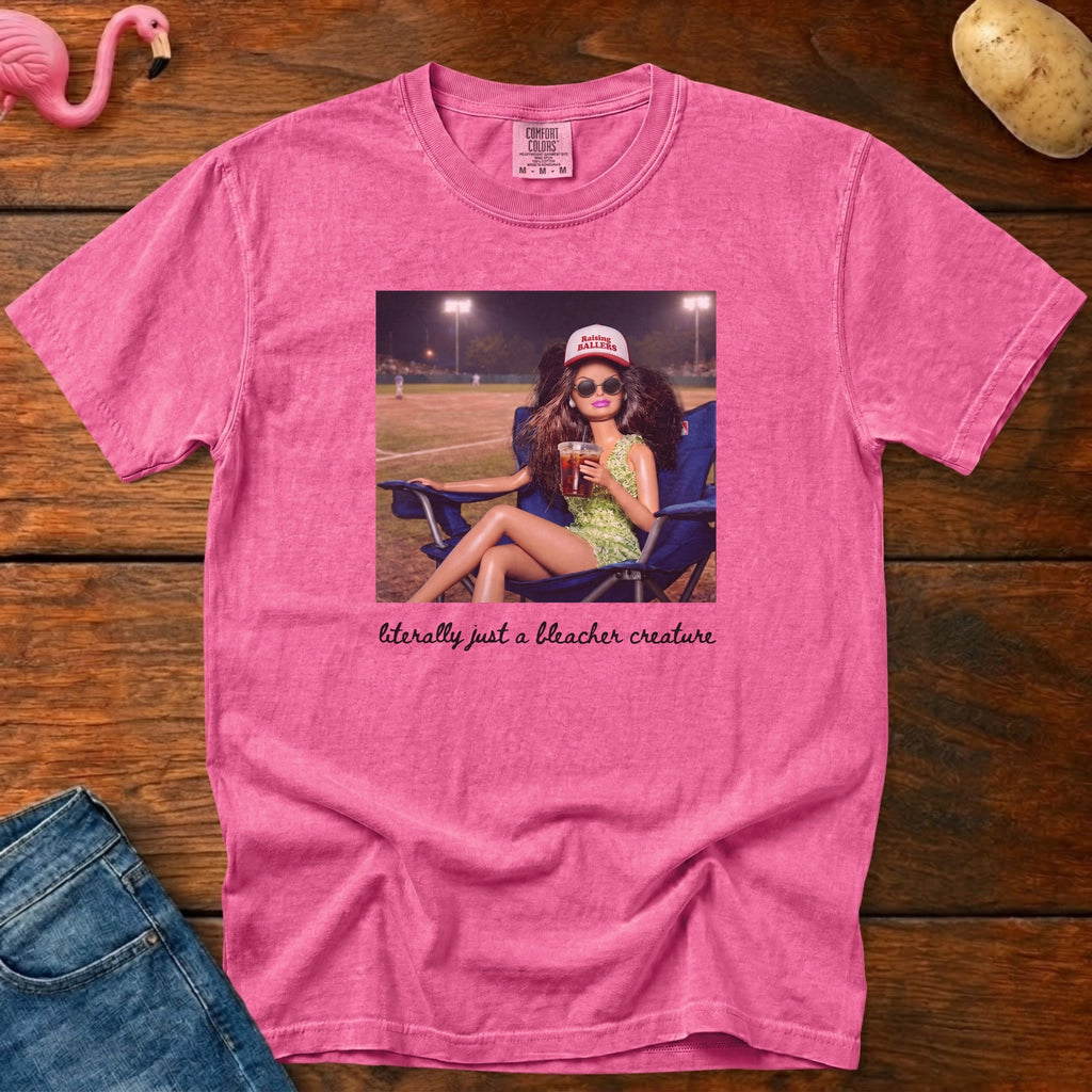 Doll Baseball Mom Vintage Heavyweight Graphic Tee