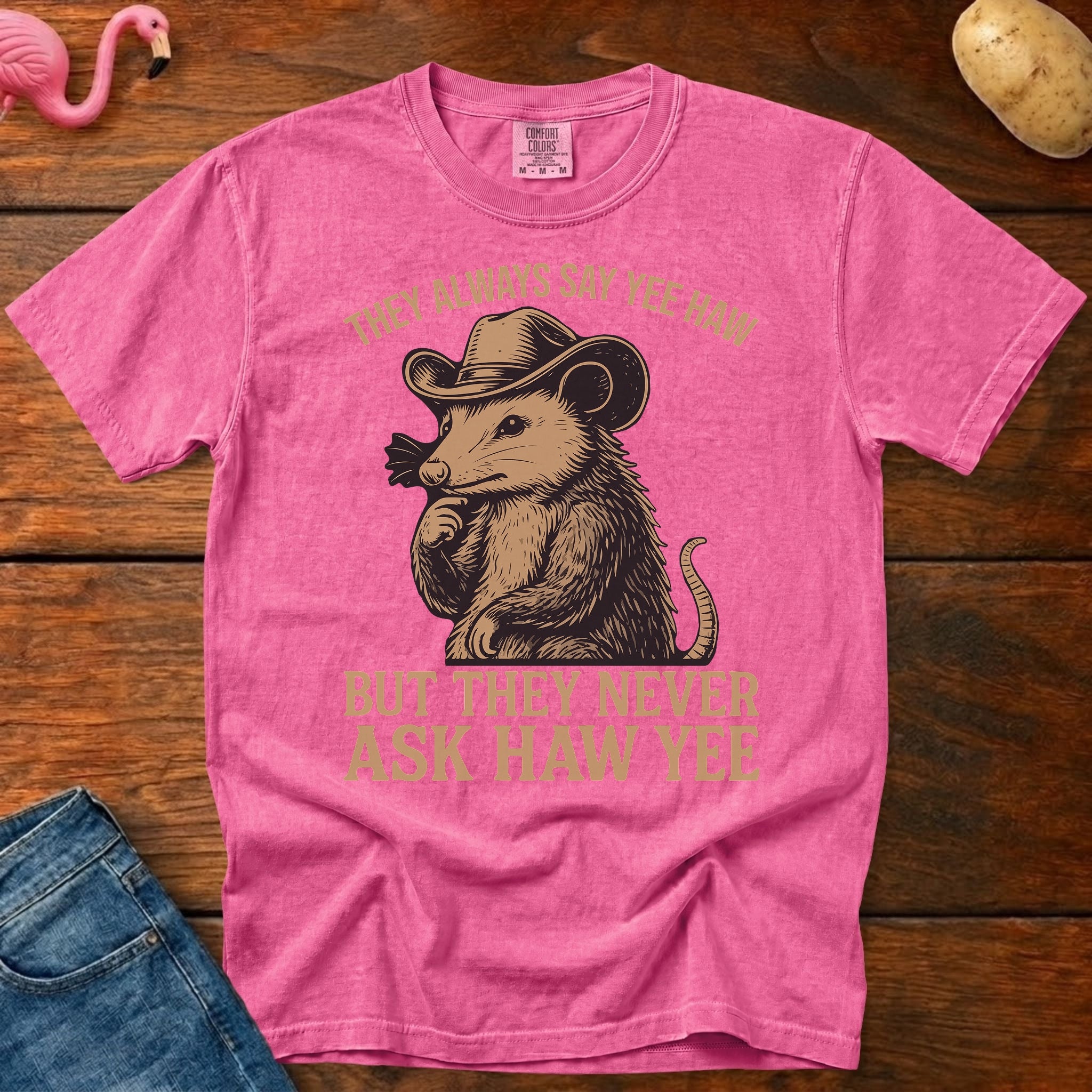 Ask Haw Yee Vintage Heavyweight Graphic Tee