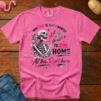 Stay Home Heavyweight Vintage Graphic Tee