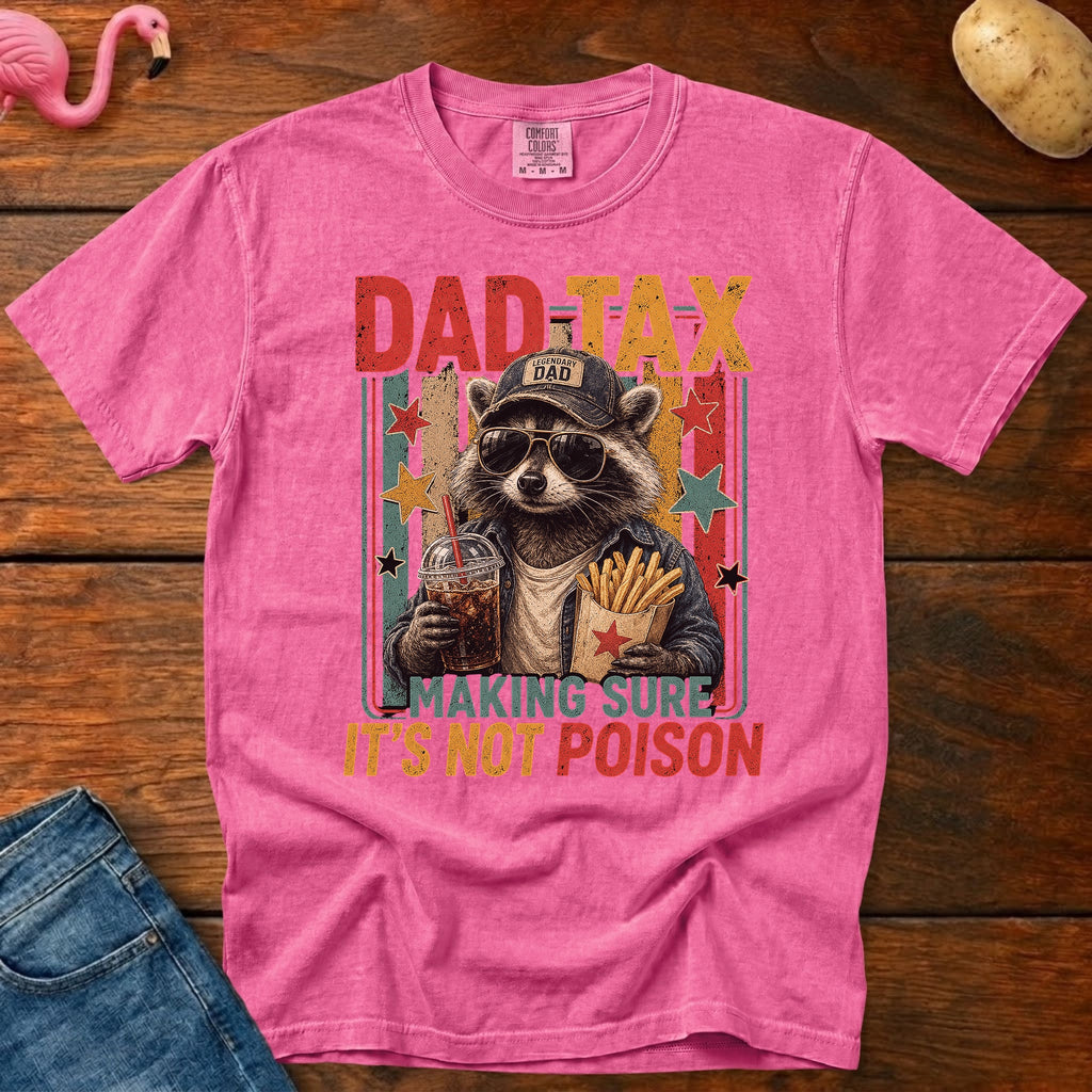 Dad Tax Vintage Heavyweight Graphic Tee