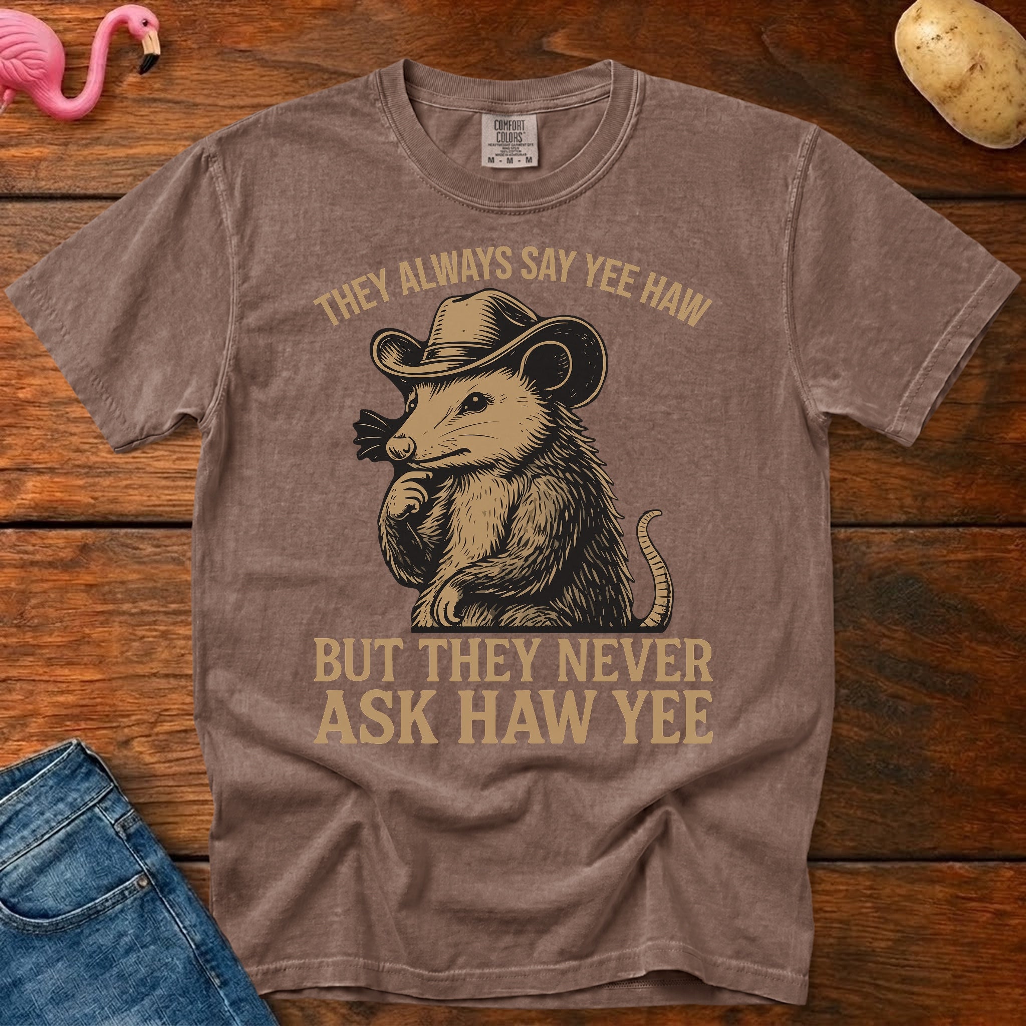 Ask Haw Yee Vintage Heavyweight Graphic Tee