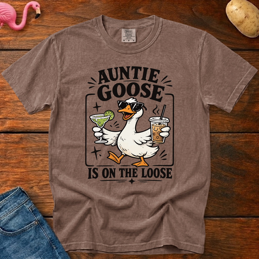 Auntie Goose Vintage Heavyweight Graphic Tee