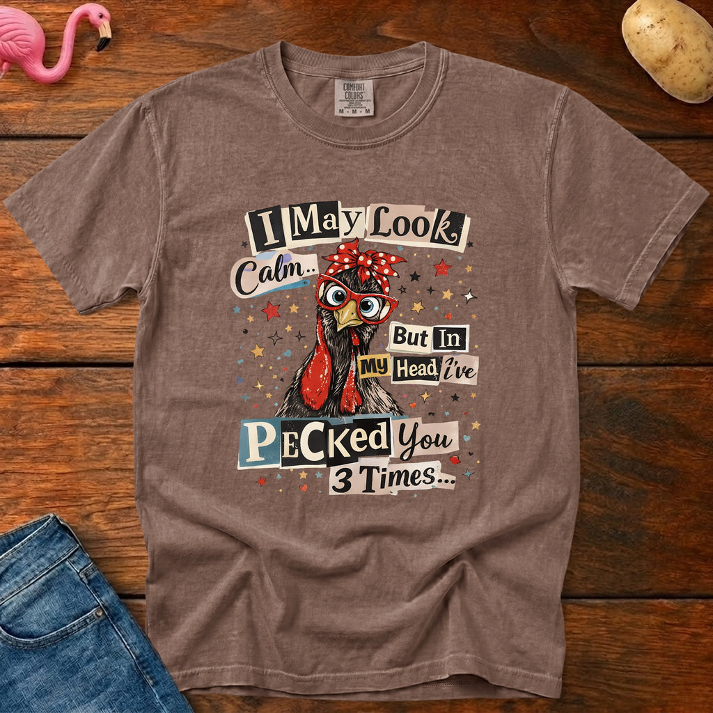 Pecked You Vintage Heavyweight Graphic Tee