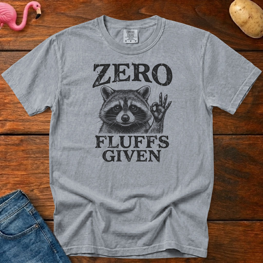 Zero Fluffs Given Vintage Heavyweight Graphic Tee