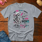 Stay Home Heavyweight Vintage Graphic Tee