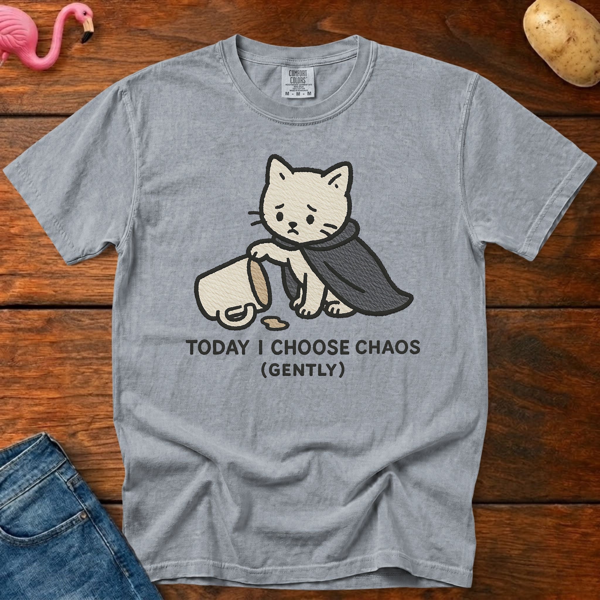 Choose Chaos Heavyweight Vintage Graphic Tee
