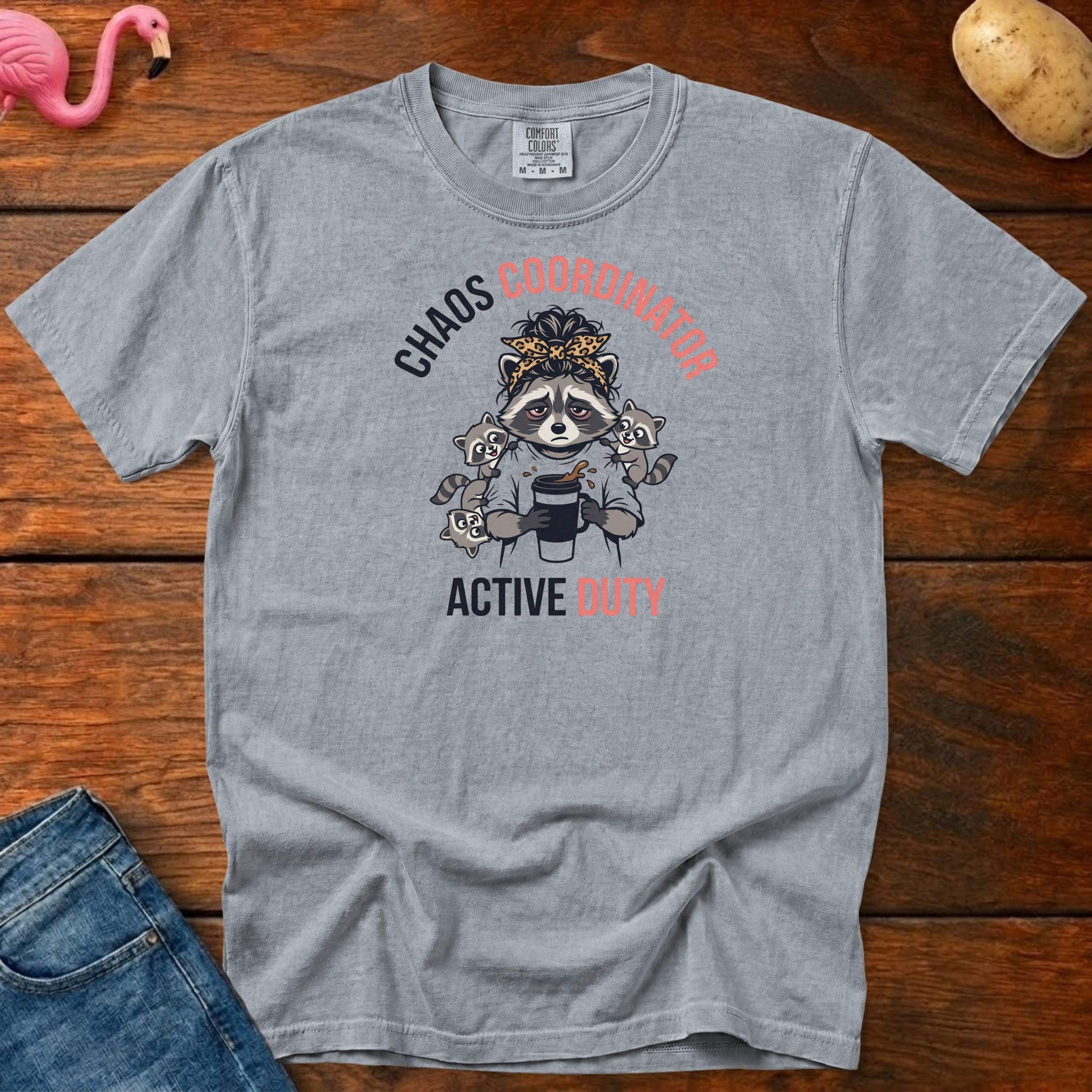Chaos Cordinator Vintage Heavyweight Graphic Tee