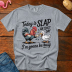 Slap Idiot Day Vintage Heavyweight Graphic Tee