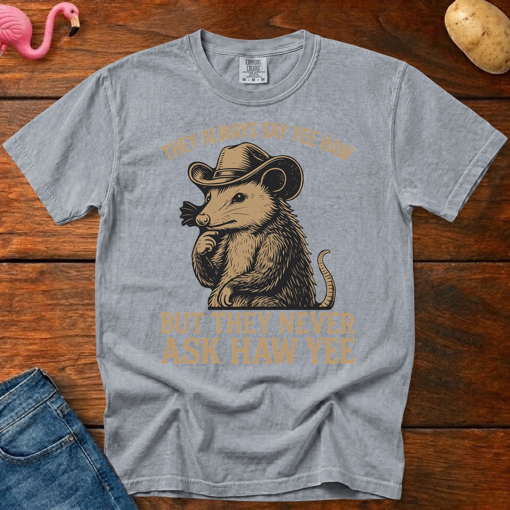 Ask Haw Yee Vintage Heavyweight Graphic Tee