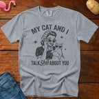 My Cat Vintage Heavyweight Graphic Tee