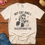 My Cat Vintage Heavyweight Graphic Tee