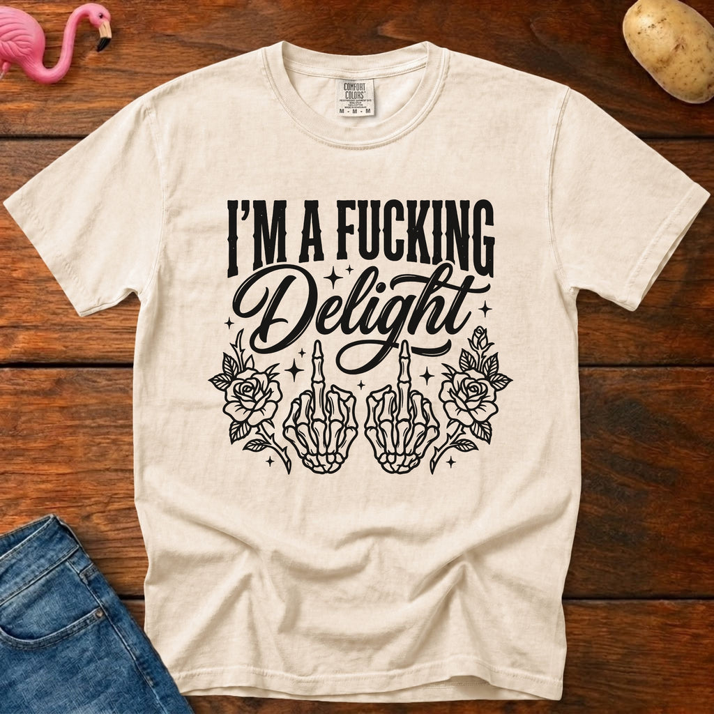 Delight Vintage Heavyweight Graphic Tee