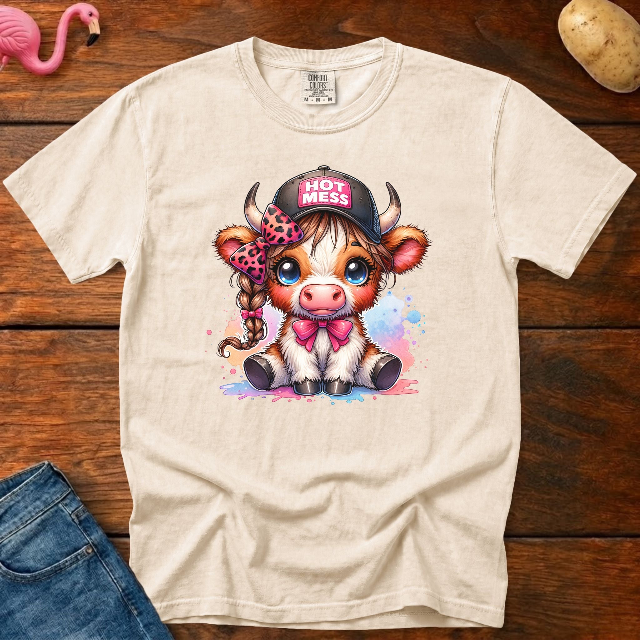 Hot Mess Vintage Heavyweight Graphic Tee
