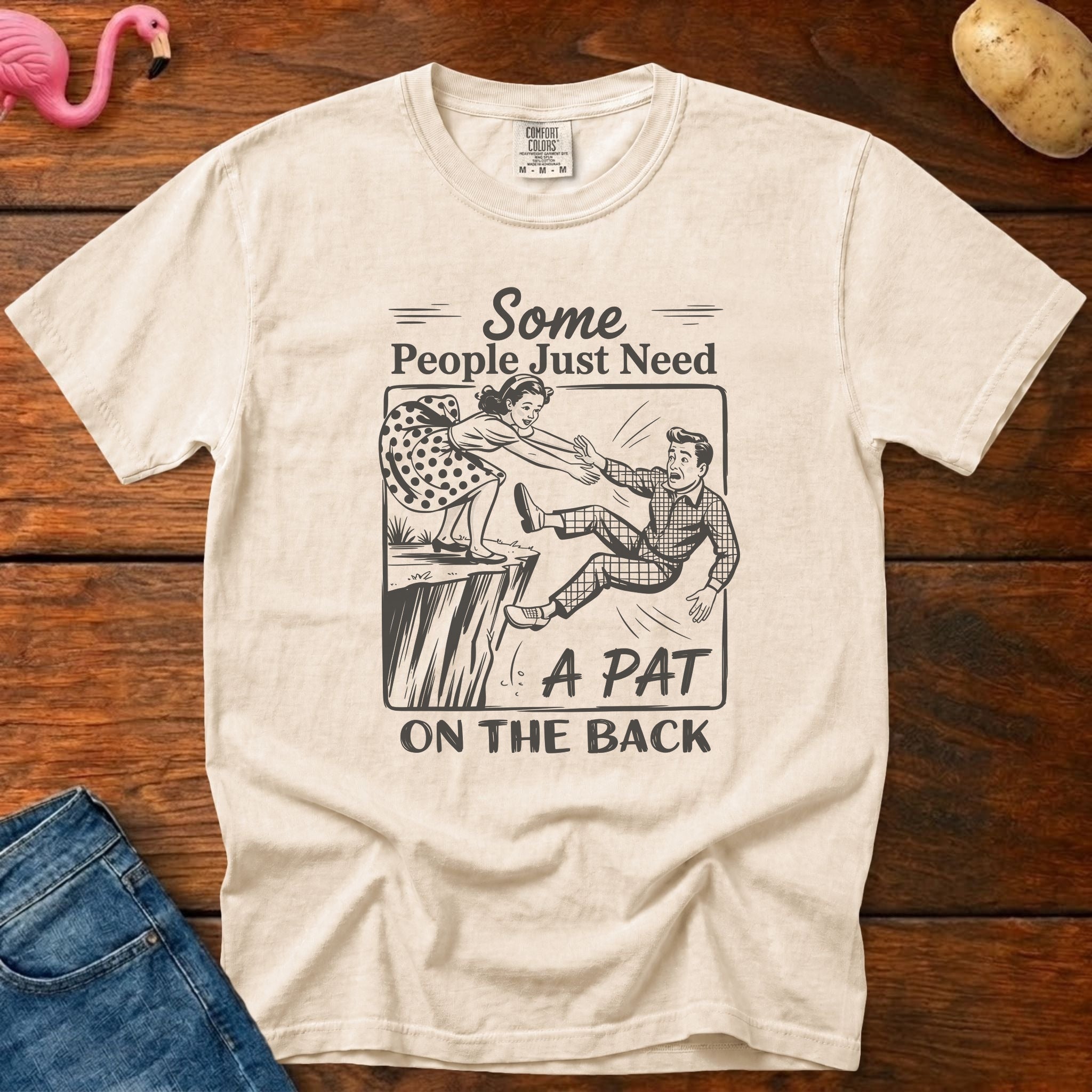 Just Need A Pat Vintage Heavyweight Graphic Tee