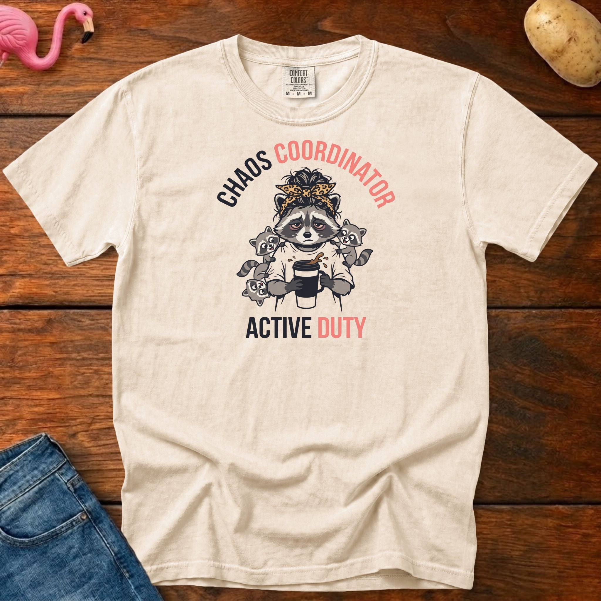 Chaos Cordinator Vintage Heavyweight Graphic Tee