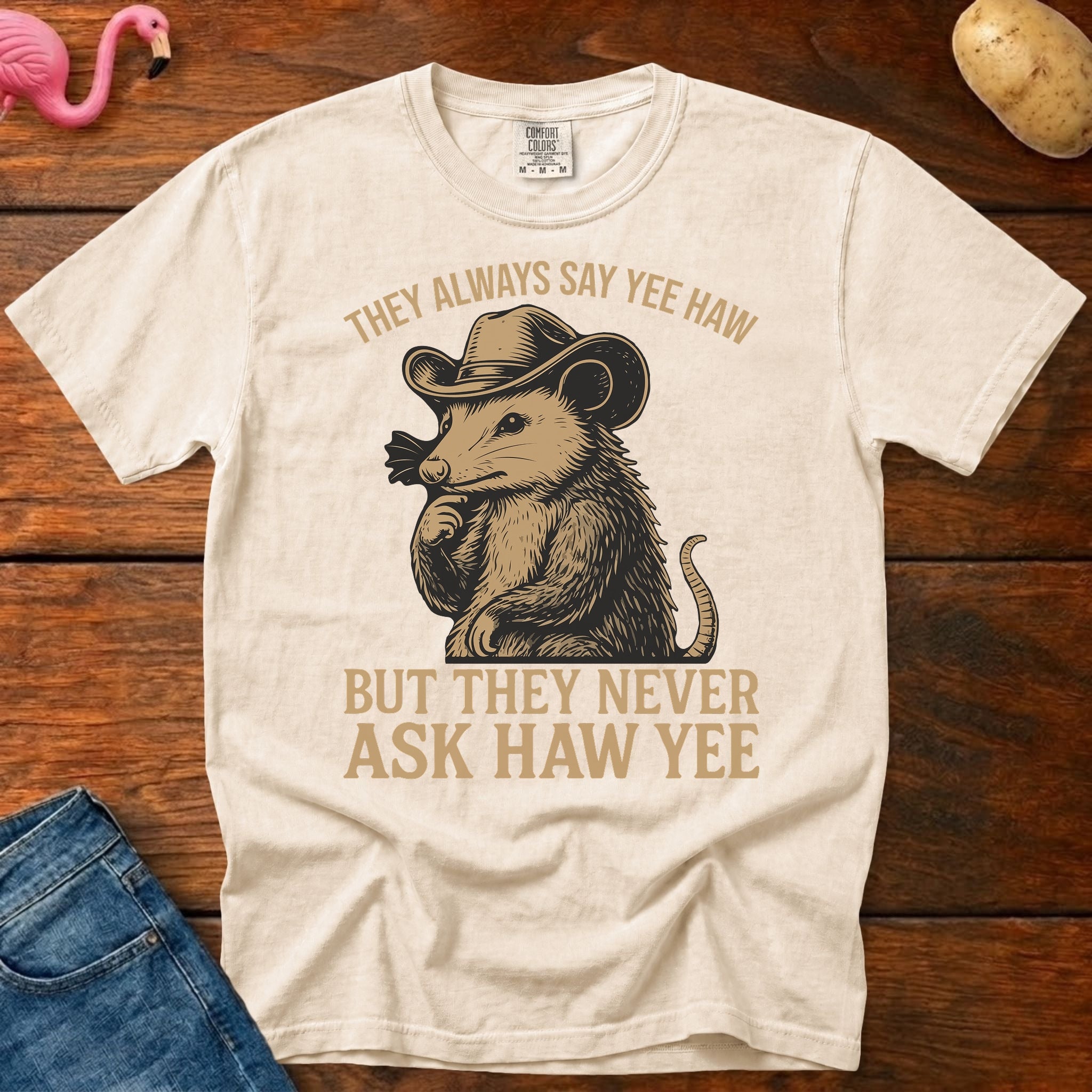 Ask Haw Yee Vintage Heavyweight Graphic Tee
