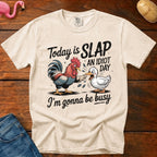 Slap Idiot Day Vintage Heavyweight Graphic Tee