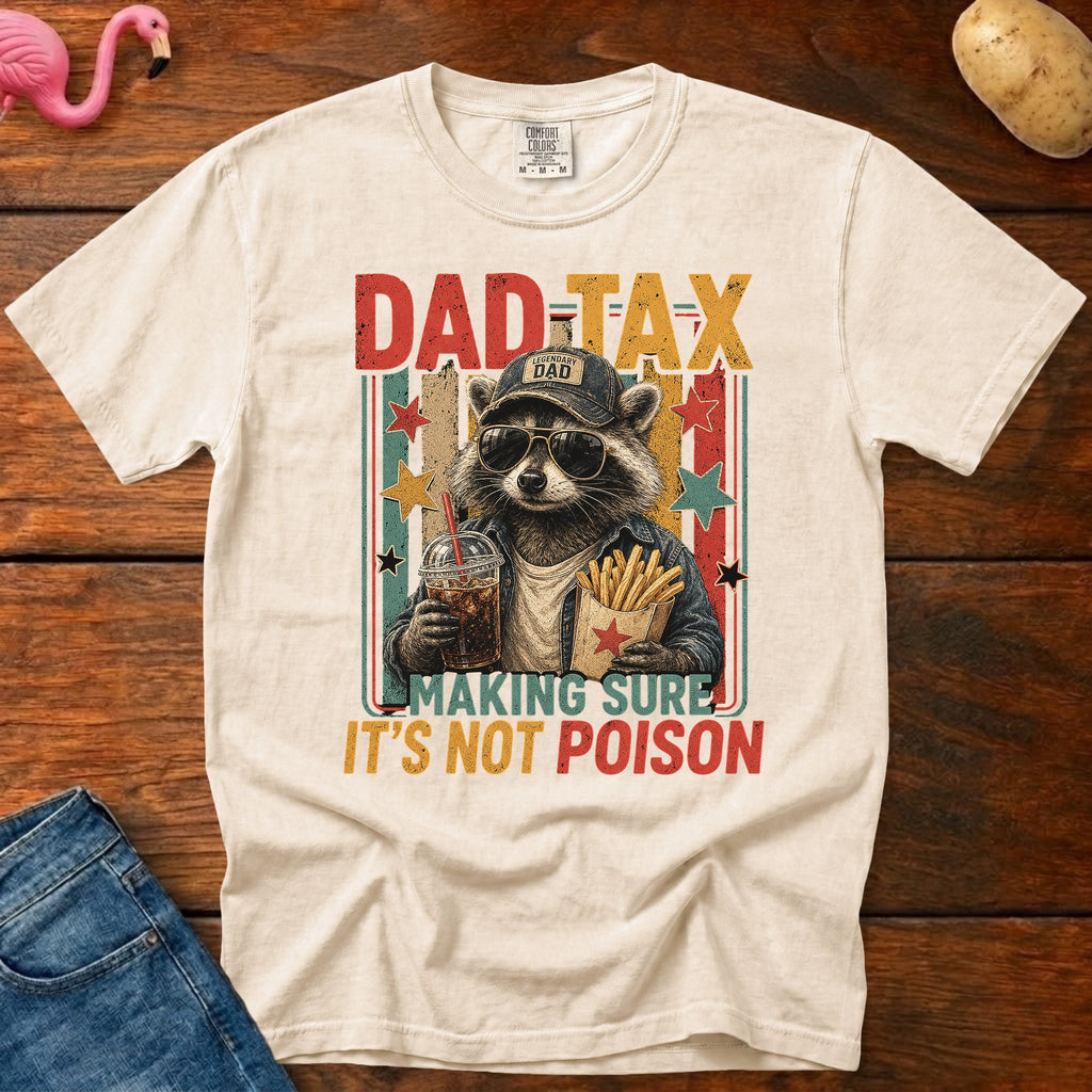 Dad Tax Vintage Heavyweight Graphic Tee