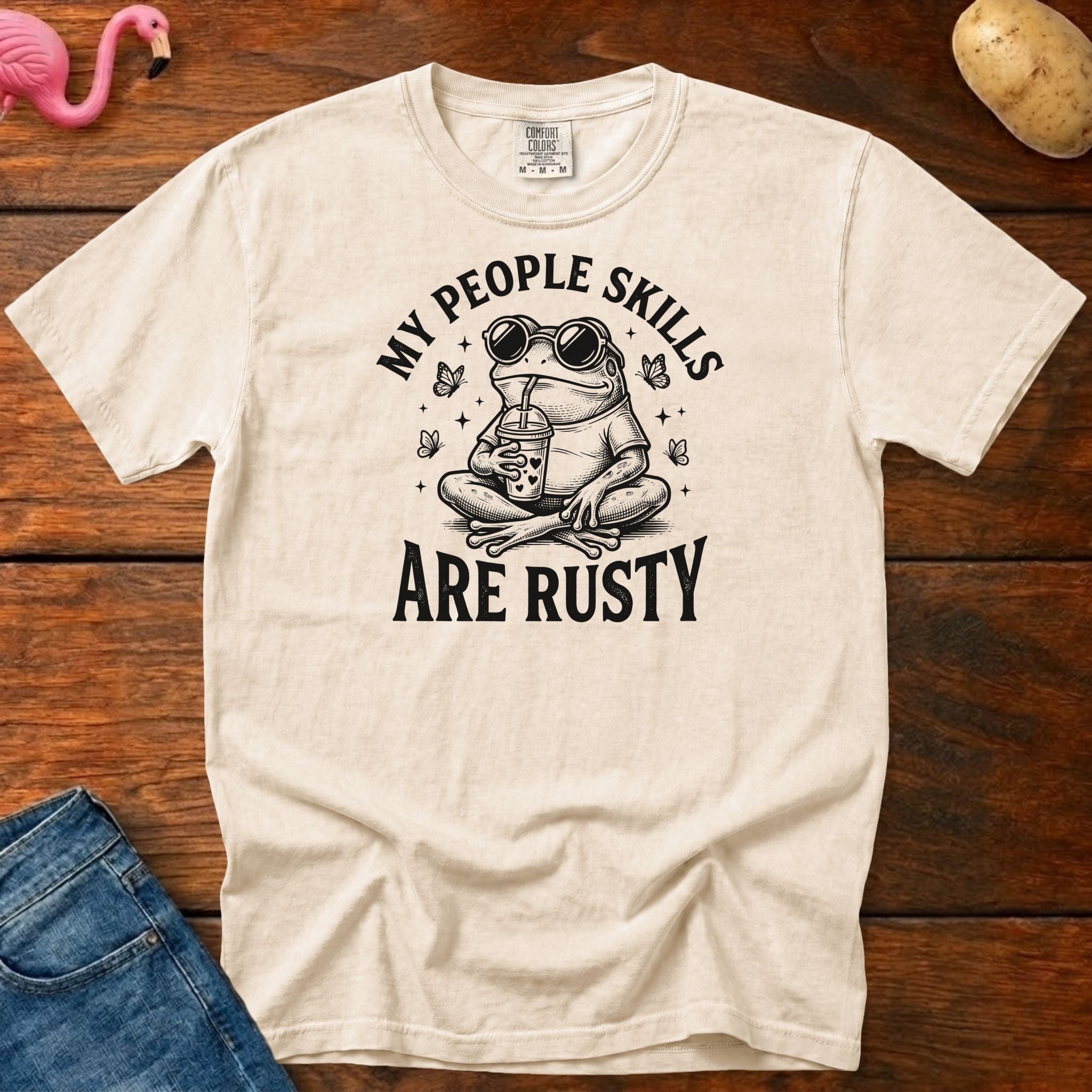 Skills Are Rusty Vintage Heavyweight Graphic Tee