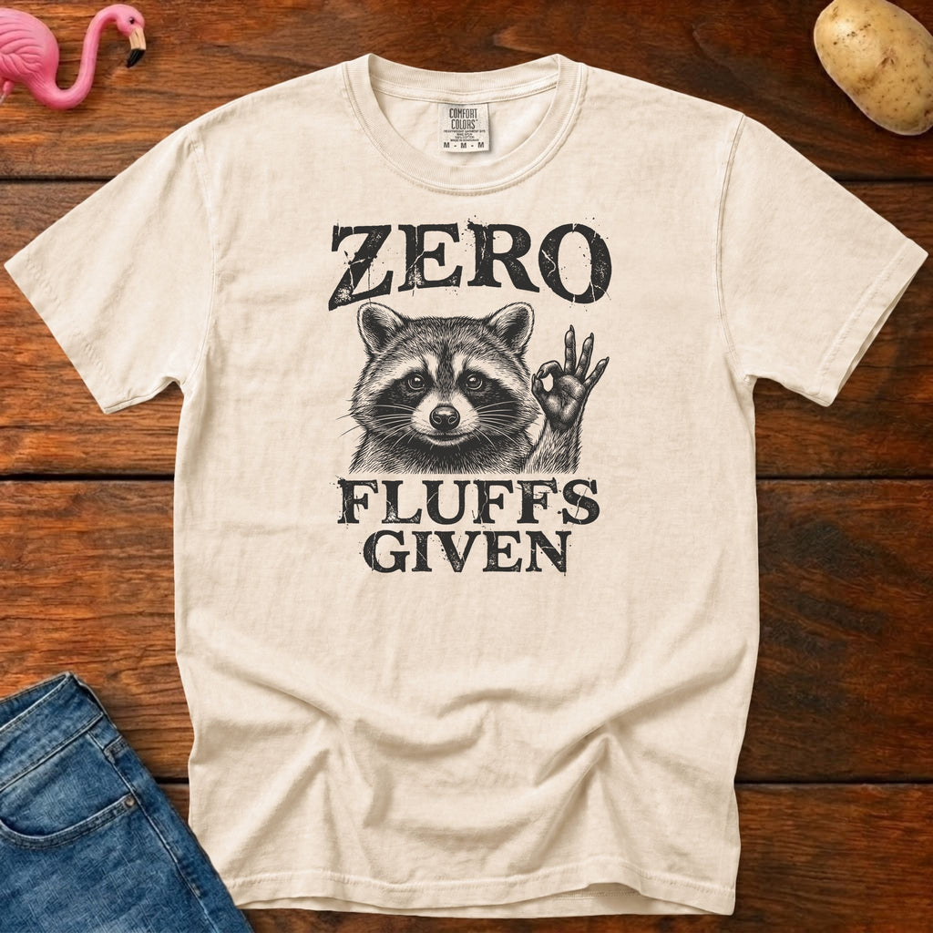Zero Fluffs Given Vintage Heavyweight Graphic Tee