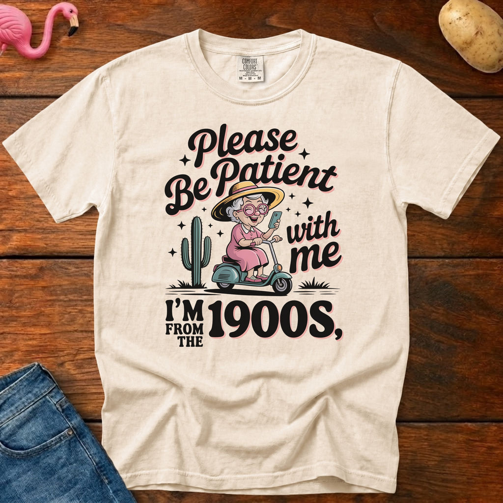 Please Be Patient 1900s Vintage Heavyweight Graphic Tee