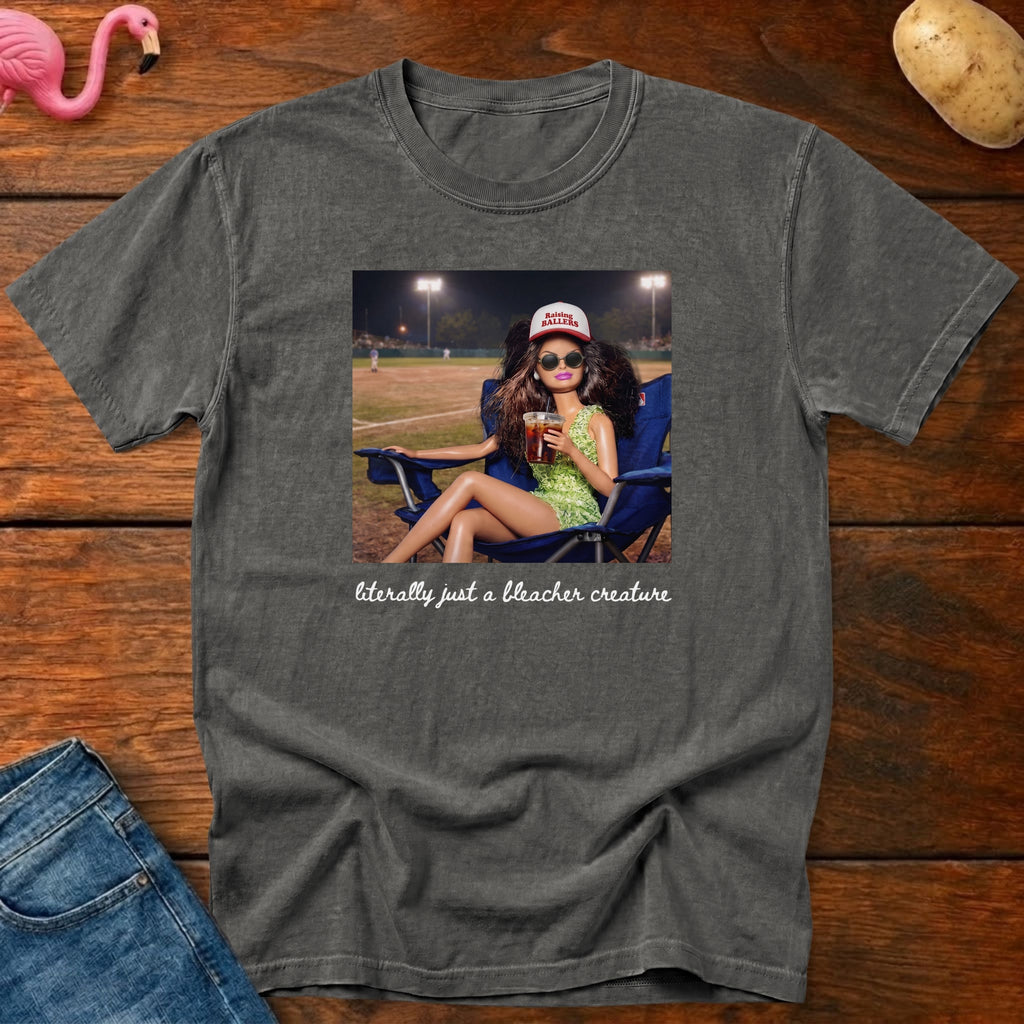 Doll Baseball Mom Vintage Heavyweight Graphic Tee