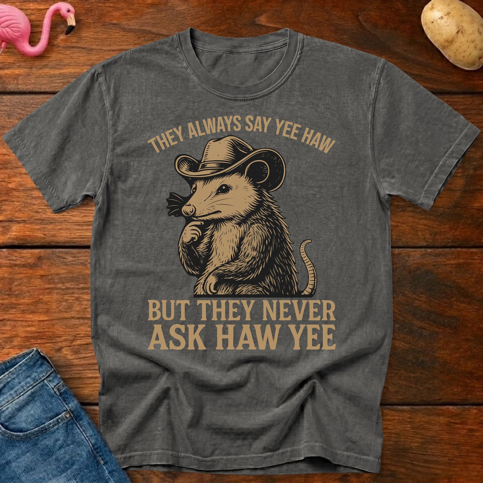 Ask Haw Yee Vintage Heavyweight Graphic Tee