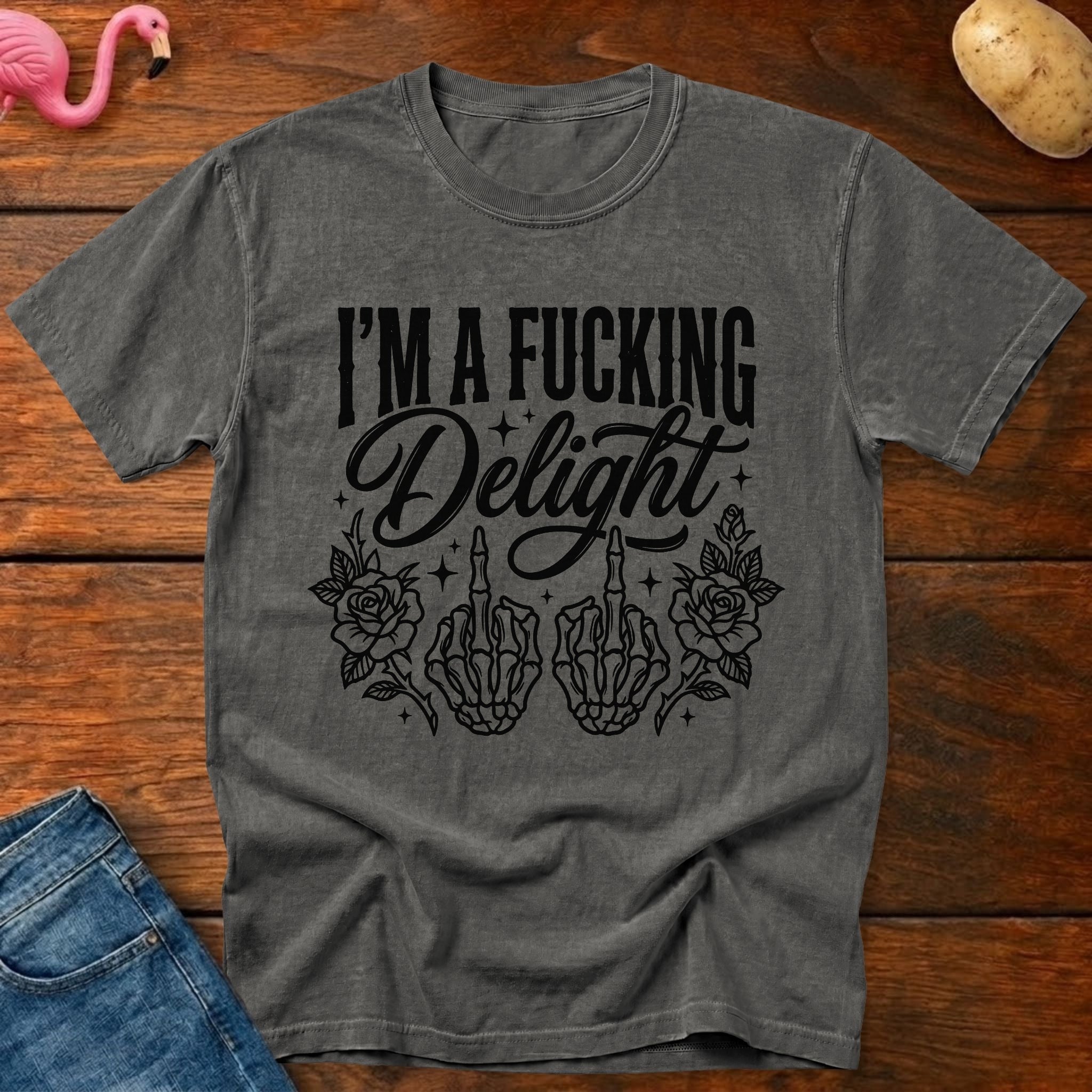 Delight Vintage Heavyweight Graphic Tee